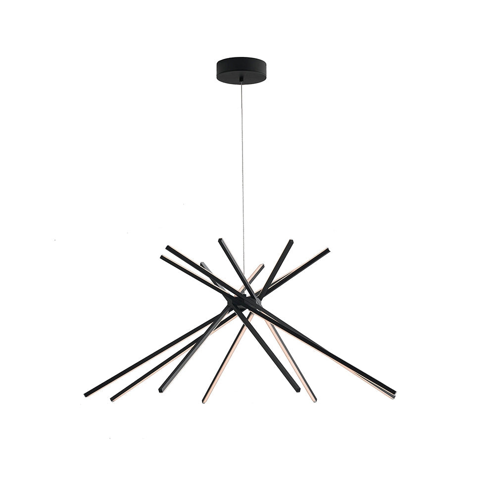 Świetlna Kompozycja — Designerska Lampa Wisząca LED