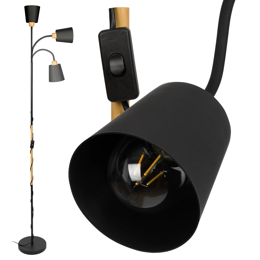 Lampa Podłogowa Regulowana Światło, które podąża za Tobą