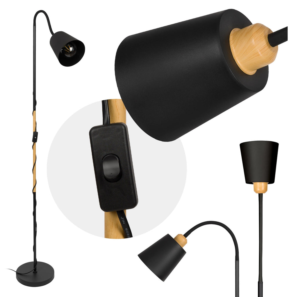 Lampa Podłogowa Regulowana Światło, które podąża za Tobą