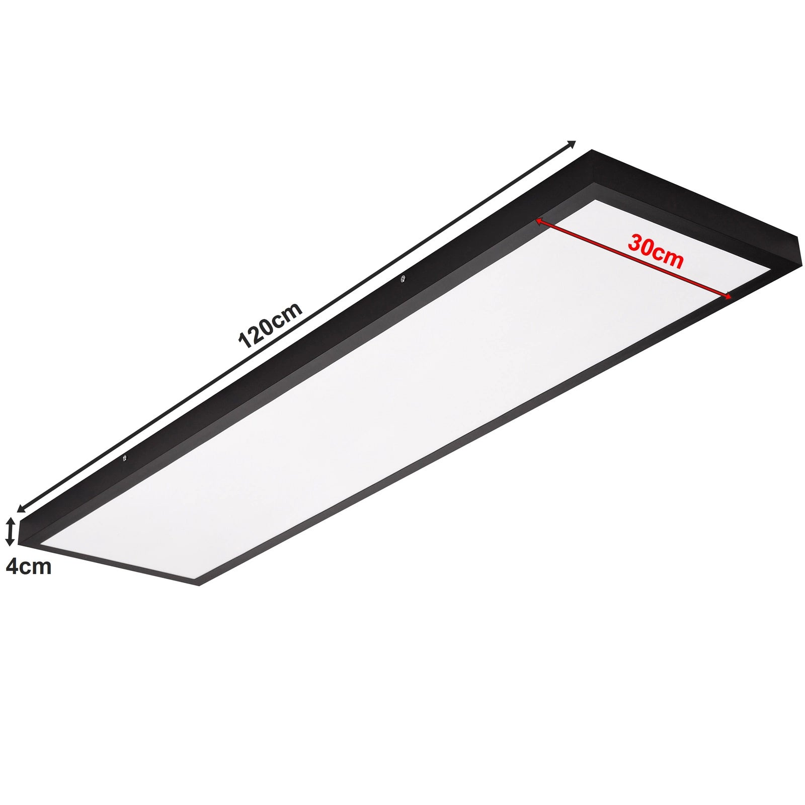 Plafon – Czarny LED 60W 4000K