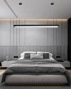 Plafon sufitowy LED 40W czarny – nowoczesna oprawa liniowa, neutralna barwa światła 4000K